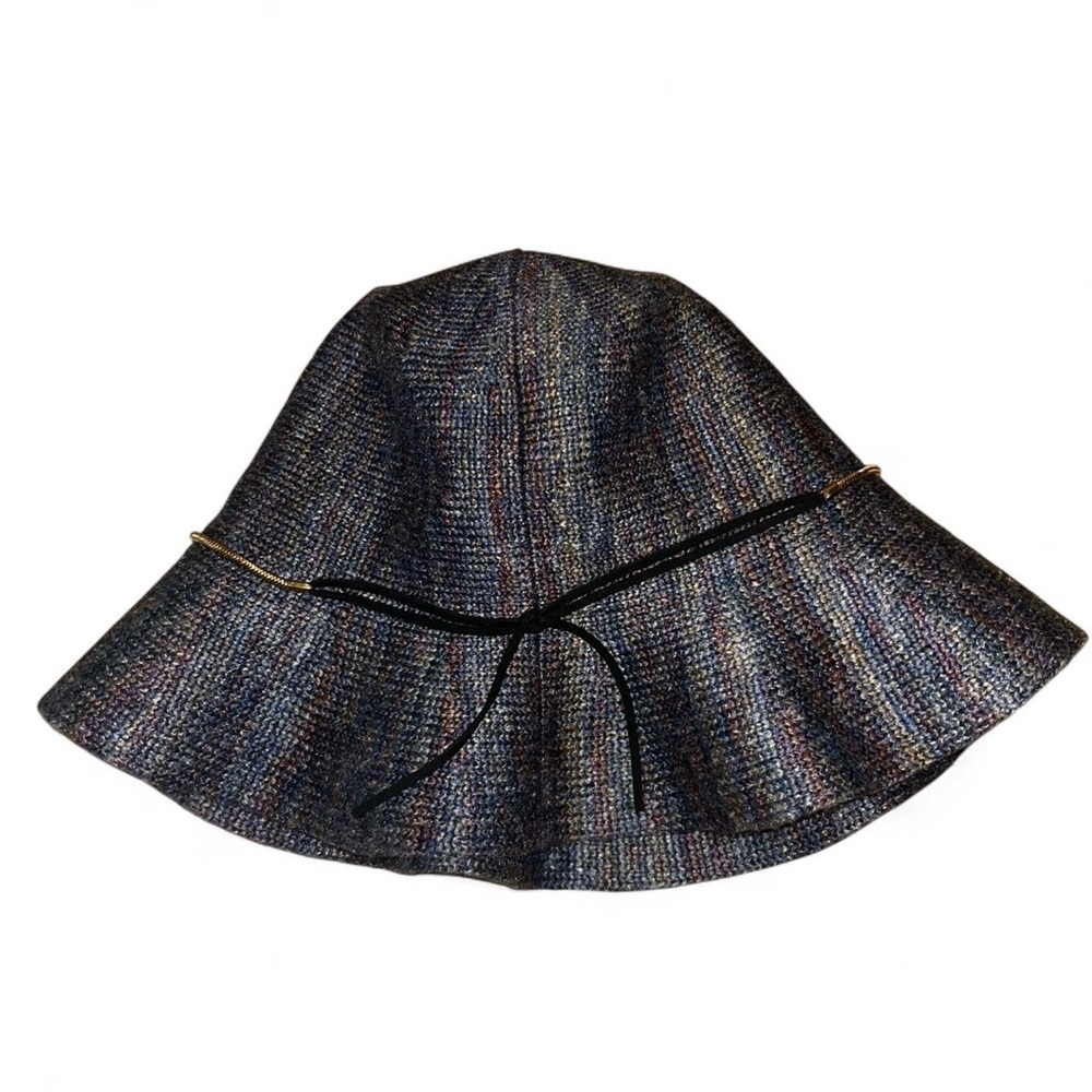 Anthropologie Rancher Hat in gray/blue